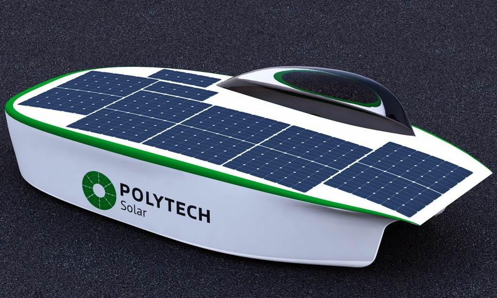 SOL - солнцемобиль от Polytech Solar Team, Санкт-Петербург